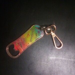 Vintage New Orleans Souvenir bottle opener with rose clip